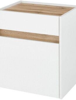 INOSIGN Nachtkommode CiTY/GiRON, Nachttisch, Nachtschrank, Bestellschrank, Nachtkonsole, in zwei Farben erhältlich, Stauraumfach und Schublade