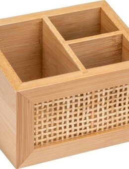 WENKO Badorganizer Allegre (1 St), aus Bambus und Rattan