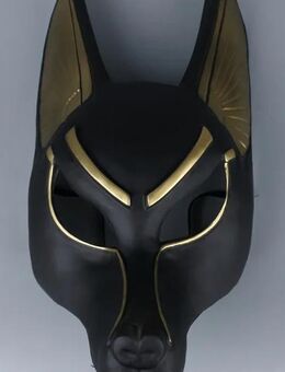 Anubis Cosplay Gesicht Ägyptische Maske Wolf Kopf Schakal - Parchim