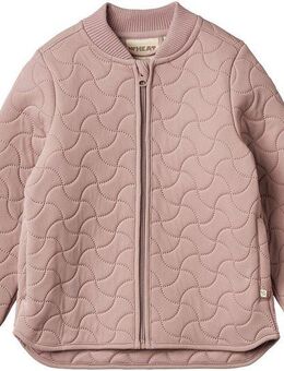 WHEAT Outdoorjacke Loui mit cooler Steppung und praktischen Daumenlöchern, hinten länger