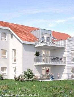 Zentrumsnah wohnen: Ansprechende 3½-Zimmer-Neubauwohnung - Neuenstadt (Kocher)