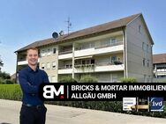 Groß, leerstehend, bezugsbereit: 4-Zimmer-Wohnung mit Garage - Marktoberdorf