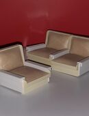 VERO Puppenhausmöbel Wohnzimmer Sessel Sofa Couch Puppenmöbel DDR in 90427