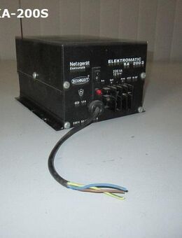 Netzgerät Schaudt ELEKTROMATIC KA 200S Stromversorgung Wohnwagen - Schotten Zentrum