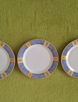 Speiseteller, Teller, Eßteller, flache, 3 Stück - Ehra-Lessien