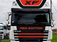 AUFKLEBER Fahrzeugbeschriftung DAF XF 105 106 EURO 5 UND EURO 6 RED EDITION - Wuppertal
