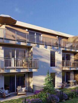 Seniorenwohnen: 2-Zimmerwohnung mit Balkon im 1. Obergeschoss - Mühlheim (Main)