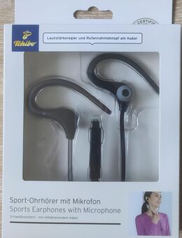 Tschibo Sport-Ohrhörer mit Mikrofon (NEU in ungeöffneter OVP) - Oyten