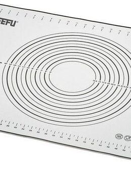 GEFU Ausrollmatte PAD, Silikon (1-tlg), spezielle Silikonbeschichtung mit Antihaft-Wirkung