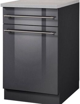 wiho Küchen Unterschrank Chicago 60 cm breit, 1 Schubkasten und 1 Tür