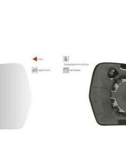 SPIEGELGLAS LINKS BEH. ASPHÄ. AUDI A3 8P1 8P7 8PA 4F0857535AF NEU - Dortmund Wickede