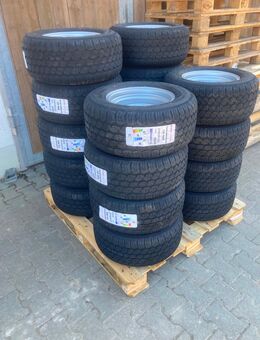 Rad Räder 225 / 55 R 12 C NEUER 5 Loch Felge ET 10 Autoanhänger Trailer Kühlanhänger Autotransporter Pferdeanhänger NEU - Schwindegg