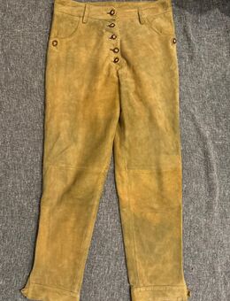 Damen Lederhose Knickerbocker Dachauer Trachtenhose braun Gr.42 - Köln