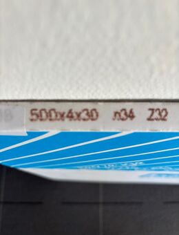 Sägeblatt für Formatsäge, 500 mm - Lage Zentrum