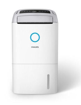 Philips Luftentfeuchter u. Luftreiniger DE5305/11 5000 Series, mit Wäschetrockner-Modus, für 137 m³ Räume, Entfeuchtung 26,5 l/Tag, Tank 4 l, 2-Schichten-HEPA-Filtersystem, Luftreinigungsrate 270 m³/h