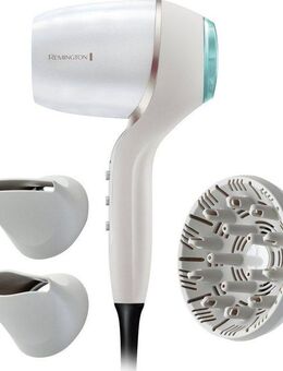 Remington Haartrockner HYDRAluxe PRO (EC9001), 2200 W, 50 % schnelleres Trocknen, Ionengenerator, 2 Stylingdüsen & Diffusor
