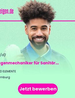 Anlagenmechaniker (m/w/d) für Sanitär- und Heizungstechnik - Hamburg