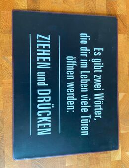 Blechschild - Bad Vilbel