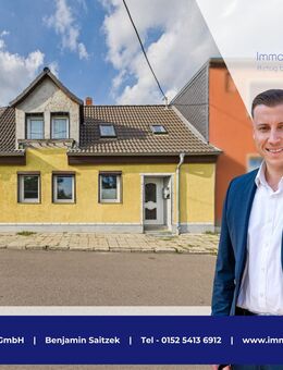 Klein, fein, mein - gemütliches Zuhause mit Potenzial! - Nienburg (Saale)