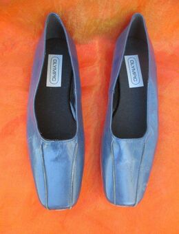 NEU * Stylisch * edel * Maritim * Navy * Sailor * Marine * Look * Echt- Leder * Ballerinas * Pumps * Schuhe "OLYMPIC" Gr. 39/ 6 * dunkel- blau * - Riedlingen