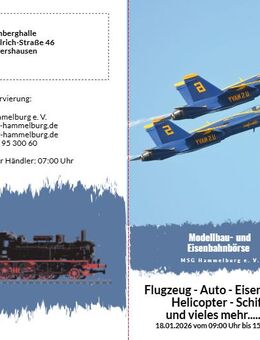 Modellbau und Eisenbanbörse der MSG Hammelburg - Elfershausen