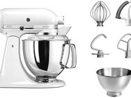 KitchenAid Küchenmaschine 5KSM175PSEWH WEISS 5KSM175PSEWH WEISS, 300 W, 4,8 l Schüssel