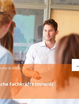 Pädagogische Fachkräfte (m/w/d) - Brühl (Nordrhein-Westfalen)