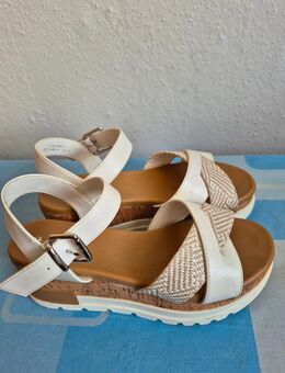 1 Paar Damen Sandalen von Graceland mit Korkabsatz - Dresden