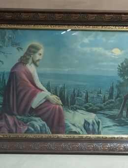 Bild unter Glas Holzrahmen - Trier