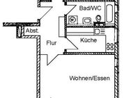 EI6538 Neu renovierte und großzügige 2-Zimmer-Eigentumswohnung mit Südbalkon / Tegernheim - Tegernheim