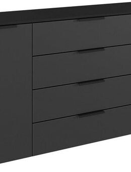 LeGer Home by Lena Gercke Kommode Kommode Sideboard Schubladenkommode SERINA eleganter Eyecatcher, mit 4 Schubkästen und 2 Türen sowie Metallgriffen MADE IN GERMANY