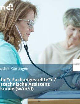 Medizinische*r Fachangestellte*r / Operationstechnische Assistenz Augenheilkunde (w/m/d) - Göttingen