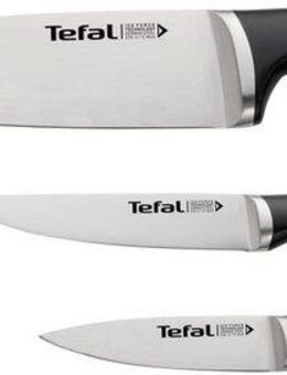 Tefal Messer-Set Ice Force (Set, 3-tlg), 3-tlg. Set, Eishärtungstechnologie, Klinge aus deutschem Edelstahl