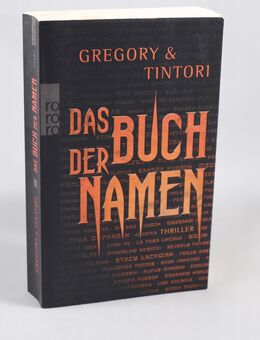 Das Buch der Namen - Jil Gregory und Karen Tintori - 0,25 € - Helferskirchen