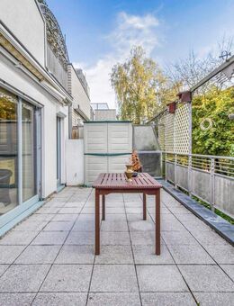 Bremen-Schwachhausen: 1-Zimmer-Hochparterrewohnung mit großer Terrasse & (Tiefgaragenstellplatz) - Bremen
