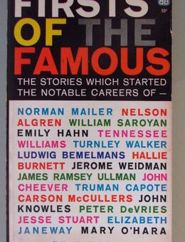 Firsts of the Famous (1962, diverse Autoren, englisch) - Münster
