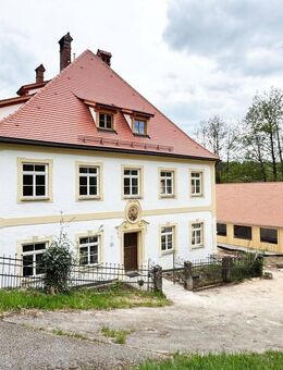 Geschäftsgebäude mit flexibler Nutzung - Representative Praxis oder Büro über 3 Etagen - Arbeiten u. Wohnen - Seubersdorf (Oberpfalz)