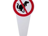 TIAKI Rasenschild "Hier Kein Hundeklo" - 1 Stück