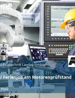 Aushilfen / Ferienjob am Motorenprüfstand (m/w/d) - Landau (Pfalz)