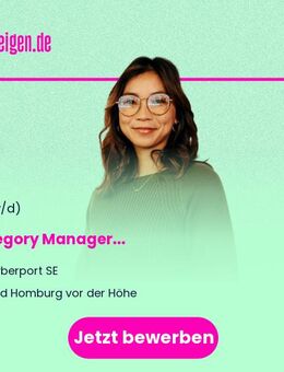 Category Manager (m/w/d) - Bad Homburg (Höhe)