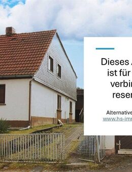 Ländliche Idylle trifft Gestaltungsfreiheit - Doppelhaushälfte mit Nebengebäuden! - Zella-Mehlis Zentrum