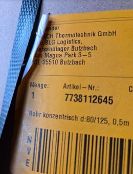 Buderus Abgas 80/125 - Lützelbach