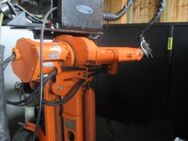 Kompaktschweißzelle ABB Robotics IRB 1400 mit Handdrehtisch und Schweißgerät Fronius TPS 4000 - Buchen (Odenwald)