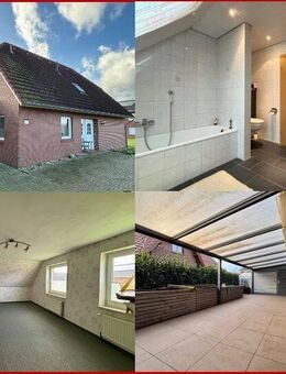* Top Raumaufteilung*top Verkehrsanbindung*PV-Anlage*zwei Badezimmer*Garage*überdachte Terrasse * - Weener