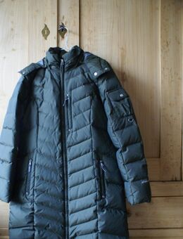 Winter-Daunenmantel für Damen von Eddie Bauer, schwarz, Größe L - Königswinter