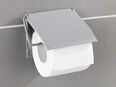 WENKO Toilettenpapierhalter Cover grau Klopapierrolle in 75217