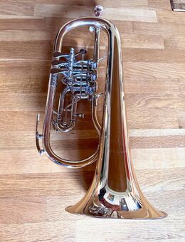 Flügelhorn von B&S Goldmessing mit Trigger - Limburg (Lahn)