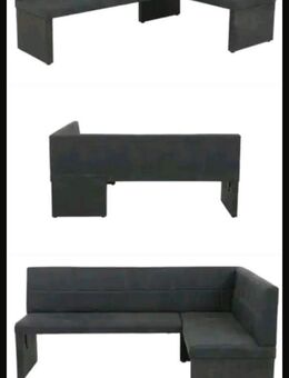 Verk. Küchen Sitzecke Kunstleder grau - Duckow