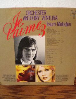Anthony Ventura-Je t´aime 3-Traummelodien-Vinyl-LP,1975 - Linnich