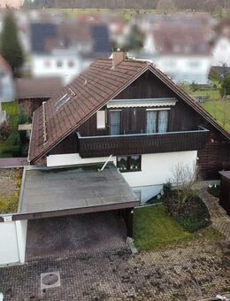 Freistehendes 1-2 Familienhaus in Holzständerbauweise - Lenningen